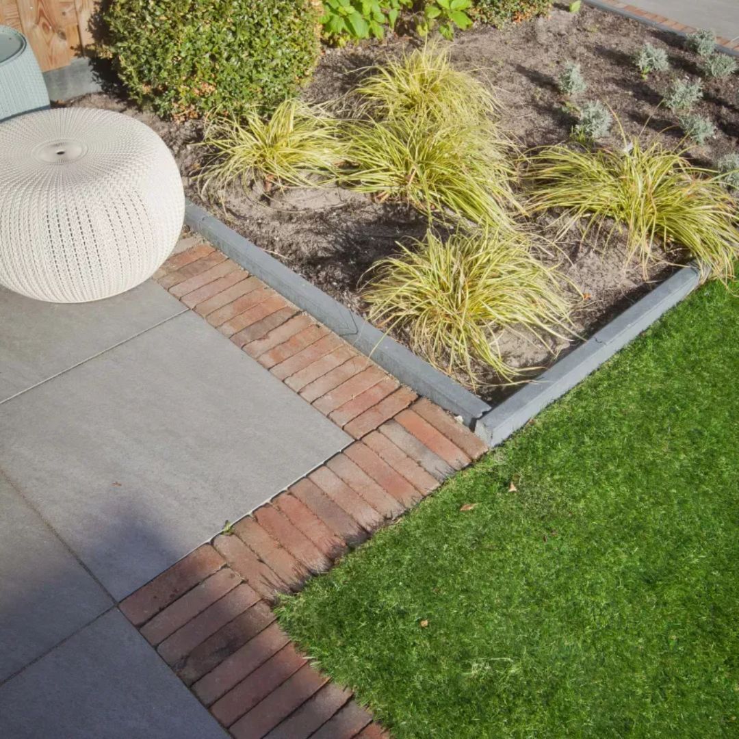 Opsluitband 5x15x100cm Antraciet voor Terras