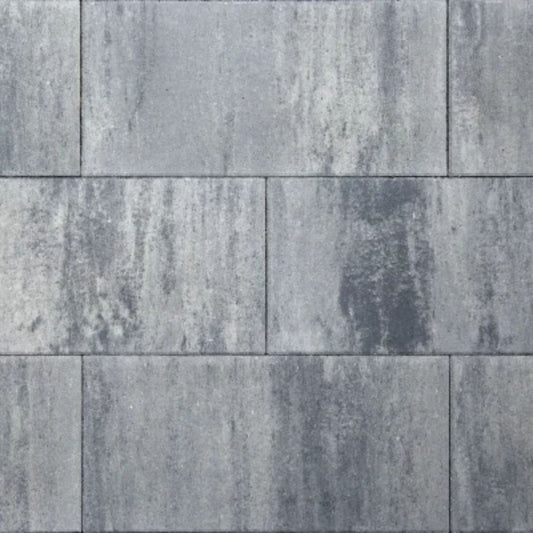 Straksteen - Opritsteen 30x60x6cm Grijs Genuanceerd