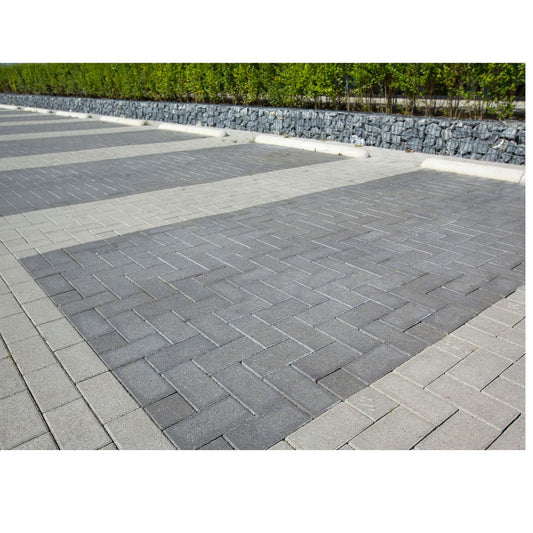 Betonklinker Grijs 21×10,5×8 cm – Voor oprit en pad - 8 cm