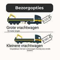 Keramische Tuintegel Betonlook Grey 90x90x3cm - Aanbieding