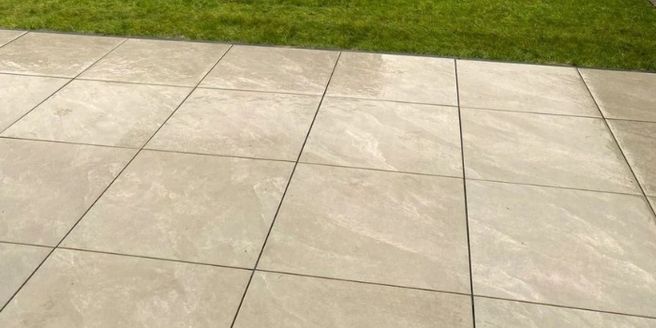 Wave beige keramiek tegel