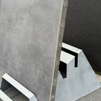 Keramische tegel op beton 60×60×4 cm Antraciet – Luxe Keramische Tuintegel