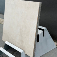 Keramische tegel op beton 60×60×4 cm Beige – Luxe Keramische Tuintegel