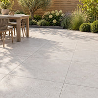 Keramische Tuintegel Ario Beige 60x60x4cm