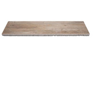 Keramische Tuintegel Houtlook Grijs  Grijs Greywash Light  Eiken 120x30x4cm