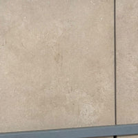 Keramische Tuintegel Travertin Beige 90x90x3cm